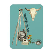 MAGNET FLEXIBLE ENQUÊTE SUR LES TERRES DE L'OUEST SURVEILLANT ANCI (Vertical)