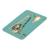 MAGNET FLEXIBLE ENQUÊTE SUR LES TERRES DE L'OUEST SURVEILLANT ANCI (Côté Gauche)