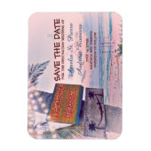 Magnet Flexible Enregistrer la date Chaîne romantique Lumière Plag (Vertical)