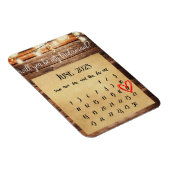 Magnet Flexible Enregistrer la date Serez-vous ma femme d'honneur (Côté Droit)