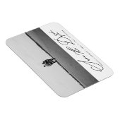 Magnet Flexible Enregistrer la photo du Mariage photo du script de (Côté Droit)