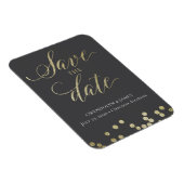 Magnet Flexible Enregistrer l'aimant Date Sparkle (Côté Droit)