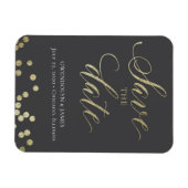 Magnet Flexible Enregistrer l'aimant Date Sparkle (Horizontal)