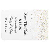 Magnet Flexible Enregistrer l'aimant de date (Horizontal)