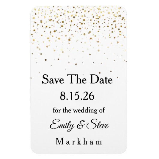 Magnet Flexible Enregistrer l'aimant de date (Vertical)