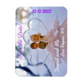 Magnet Flexible Enregistrer l'aimant de date (Vertical)