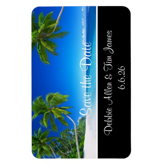 Magnet Flexible Enregistrer l'aimant de date (Vertical)