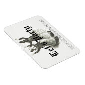 Magnet Flexible Enregistrer l'aimant de date, Offbeat mariage, Qui (Côté Droit)