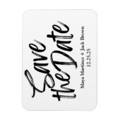 Magnet Flexible Enregistrer le aimant photo flexible Date (Vertical)