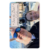 Magnet Flexible Enregistrer le aimant photo flexible Date (Vertical)