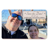 Magnet Flexible Enregistrer le aimant photo flexible Date (Horizontal)