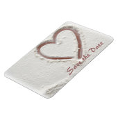 Magnet Flexible Enregistrer le coeur du sable (Côté Gauche)