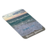 Magnet Flexible Enregistrer le mariage de Date Beach (Côté Droit)