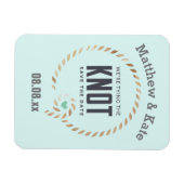 Magnet Flexible Enregistrer le style de noeud de date personnalisé (Horizontal)