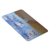Magnet Flexible Enregistrer Le Thème Date Seashore (Côté Droit)