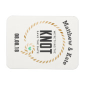 Magnet Flexible Enregistrer les annonces du style de noeud de date (Horizontal)