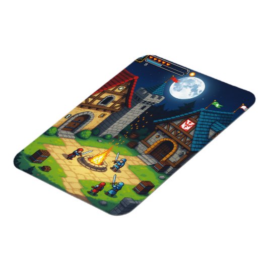 Magnet Flexible Ensemble médiéval (Côté Gauche)