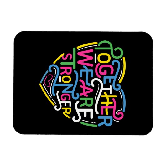 Magnet Flexible Ensemble, Nous Sommes Plus Forts (Horizontal)