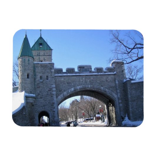 Magnet Flexible Entrance to Old Québec, Québec, Canada (Horizontal)