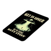 Magnet Flexible Entrez les perdants - Nous faisons des trucs de fe (Côté Gauche)