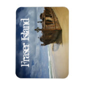 Magnet Flexible Épave de S.S. Maheno, île Fraser, Australie (Vertical)