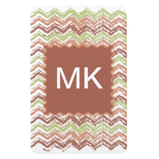 Magnet Flexible Épice de scribble Chevron ZigZag (Vertical)