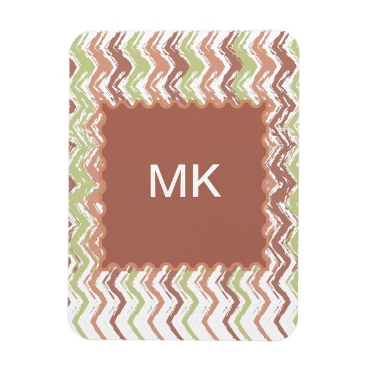 Magnet Flexible Épice de scribble Chevron ZigZag (Vertical)