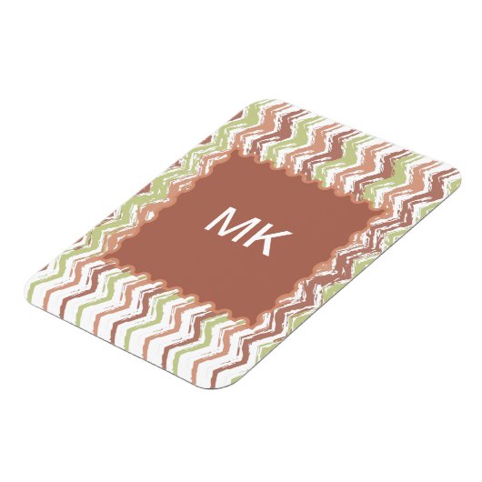 Magnet Flexible Épice de scribble Chevron ZigZag (Côté Gauche)