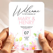 Magnet Flexible Épingle de mariage à conserver 'Save the Date' flo