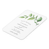 Magnet Flexible Épingle de rappel de date rustique à motif de végé (Côté Gauche)