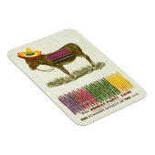 Magnet Flexible Éplucher la queue sur l'âne (Côté Droit)