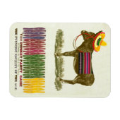 Magnet Flexible Éplucher la queue sur l'âne (Horizontal)