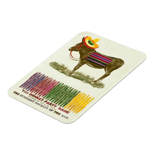 Magnet Flexible Éplucher la queue sur l'âne (Côté Gauche)