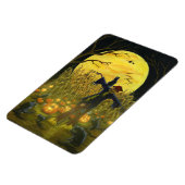 Magnet Flexible Épouvantail d'Halloween dans un champ de maïs "Jac (Côté Gauche)