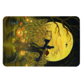Magnet Flexible Épouvantail d'Halloween dans un champ de maïs "Jac (Horizontal)