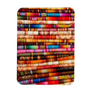Magnet Flexible Équateur, région de Quito, marché d'artisanat o