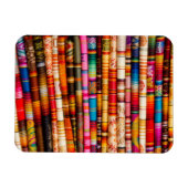 Magnet Flexible Equateur, Zone de Quito, Marché artisanal Otavalo (Horizontal)