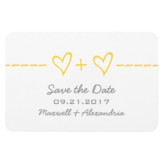 Magnet Flexible Équation cardiaque Enregistrer l'aimant de date, J (Horizontal)