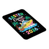 Magnet Flexible Équipage de croisière de Pâques 2026 Vacances fami (Côté Droit)