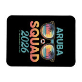 Magnet Flexible Équipe Aruba 2026 Rétro (Horizontal)