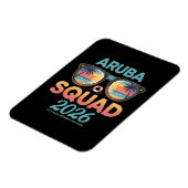 Magnet Flexible Équipe Aruba 2026 Rétro (Côté Gauche)