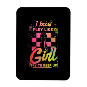 Magnet Flexible Équipe cycliste Chess Women Queen Chessfield