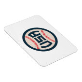 Magnet Flexible Équipe de baseball USA (Côté Droit)