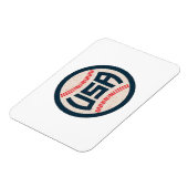 Magnet Flexible Équipe de baseball USA (Côté Gauche)
