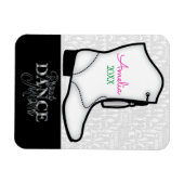 Magnet Flexible Équipe de danse de perceuse Fier Danse Maman (Horizontal)