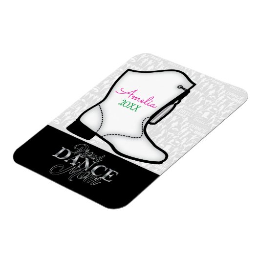 Magnet Flexible Équipe de danse de perceuse Fier Danse Maman (Côté Gauche)