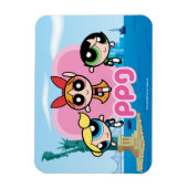Magnet Flexible Équipe de filles Powerpuff stupéfiant (Vertical)