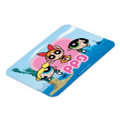 Magnet Flexible Équipe de filles Powerpuff stupéfiant (Côté Gauche)