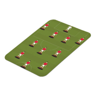 Magnet Flexible Équipe de football jouet