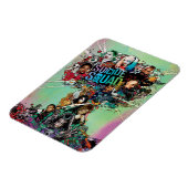 Magnet Flexible Équipe de suicide | Explosion de nuages de champig (Côté Gauche)